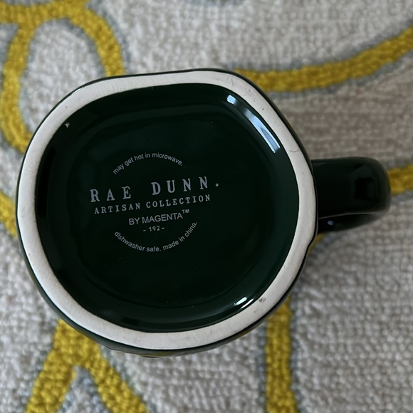 RAE DUNN Green Santa Mug - Picture 4 of 5